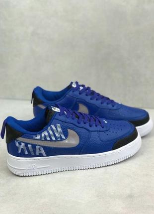 Кросовки nike air force 1 max gross синій5 фото