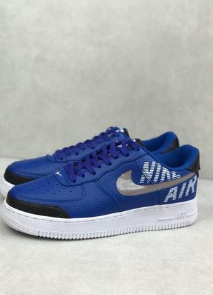 Кросовки nike air force 1 max gross синій6 фото