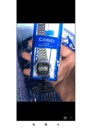 Нові вантажні годинник casio a159w3 фото