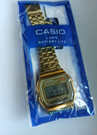 Нові годинники casio золоті7 фото