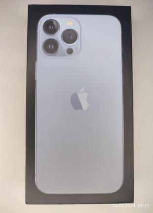 Коробка apple iphone 13 pro max sierra blue 256gb, a2643