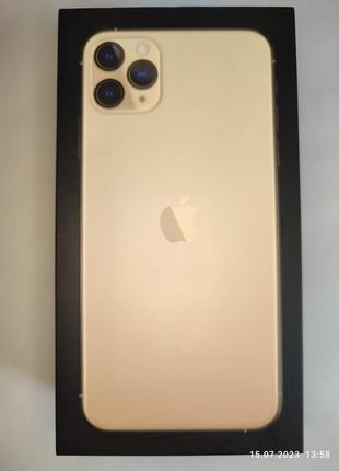 Коробка apple iphone 11 pro max gold 64gb, a2218