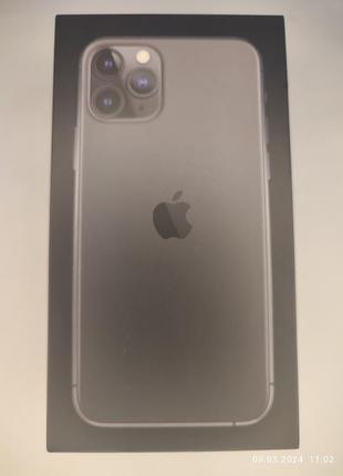 Коробка  apple iphone 11 pro space gray 256gb, a2160