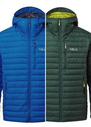 Пуховка rab microlight alpine jacket (750fp)