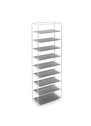 Тканинна шафа для зберігання взуття shoe cabinet 160х60х30 див.6 фото