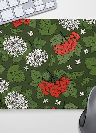 Коврик для мышки калина 24х20 см (kyl_22u008)
