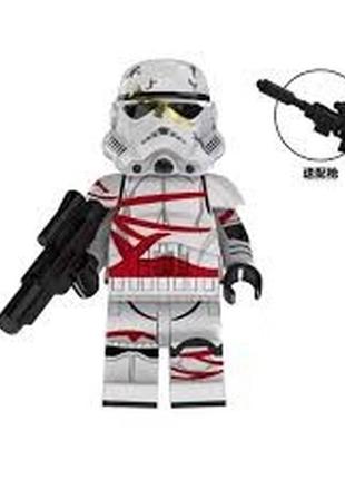 Лего фигурка звездные войны / star wars - лего минифигурка ночные солдаты трауна