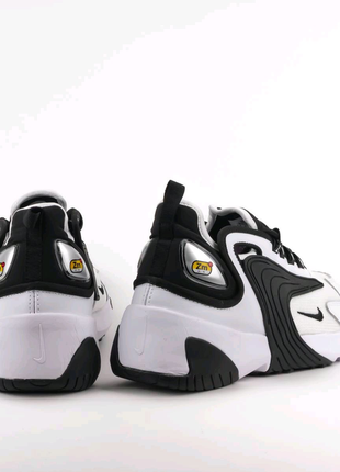 Nike zoom 2k white and black3 фото