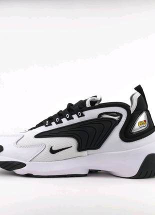 Nike zoom 2k white and black6 фото