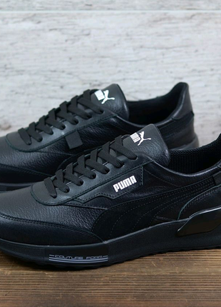 Чоловічі шкіряні кросівки puma