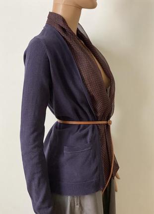 Кофта с отделкой из шифона 3