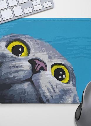 Килимок для миші кот 24х20 см (kyl_22u010)