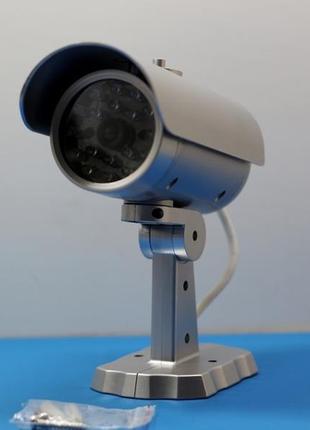 Камера відеоспостереження муляж-обманка макет з імітацією відеозн