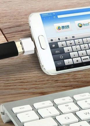 Універсальний micro usb - адаптер usb otg перехідник для флешок