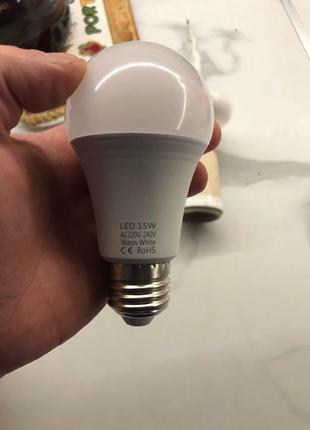 Led лампа 15w e-27 енергозберігаюча