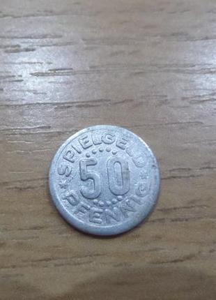 Жетон ігровий - 50 spielgeld pfenning