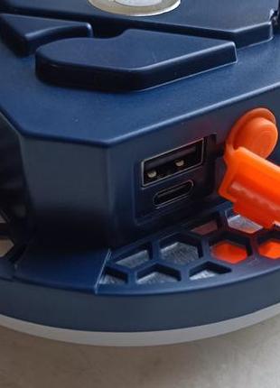 Лампа-повербанк кемпінгова портативна mos-14 30w