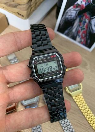 Наручний годинник casio a159w чорний