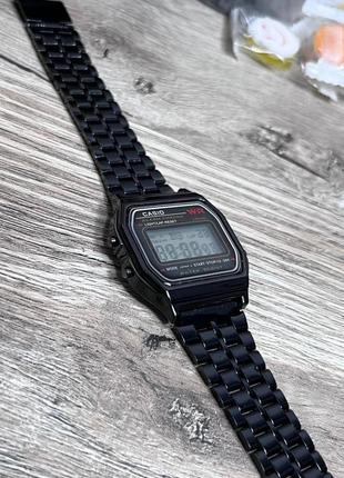 Наручний годинник casio a159w чорний2 фото