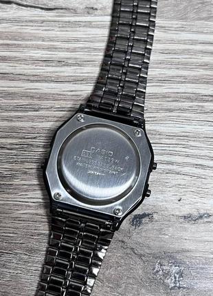 Наручний годинник casio a159w чорний4 фото