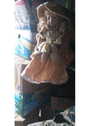 Порцелянова лялька гарної якості для діток або просто інвалідност2 фото