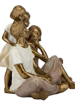 Статуетка "теплі обійми" з полістоуна, чудовий подарунок, висота  16 см3 фото