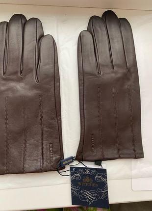 Шкіряні рукавиці чоловічі фірми wittchen1 фото