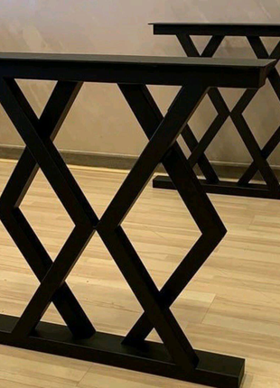 Каркаси опори ніжки для столу loft меблі виготовлення на замовлен9 фото