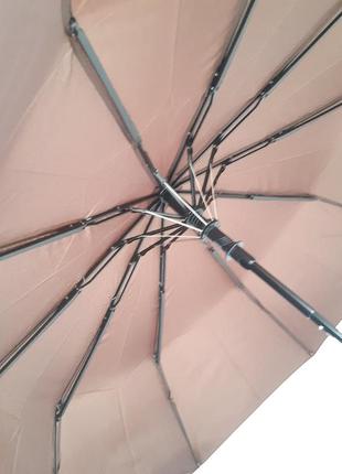 Полуавтомат зонт 10 спиц с проявкой рисунка bellissimo женский3 фото
