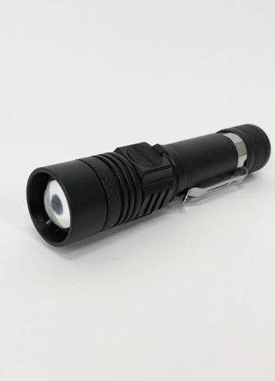 Ліхтарик тактичний акумуляторний ручний bailong bl-518-t6 / тактичні ліхтарі hm-537 для полювання