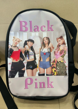 Рюкзак екошкіра блекпінк blackpink