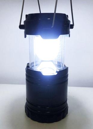 Туристичний ліхтар-лампа на сонячній батареї з функцією павербанк2 фото
