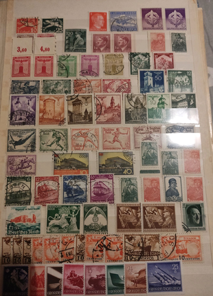Почтовые марки германии третьего рейха2 фото