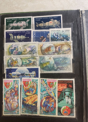 Почтовые марки ссср космос1 фото