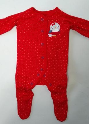 Комплект из 2х котоновых человечков mothercare3 фото