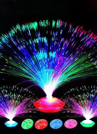 Нічник зі світлодіодного волокна