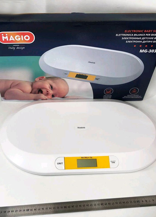 Ваги дитячі для немовлят magio mg-303, підлогові ваги для немовля7 фото