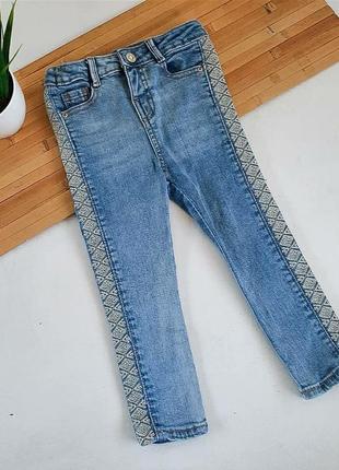 Mango джинсы с узором
