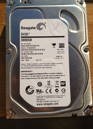 Жорсткий диск seagate 3tb.