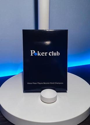 Карты для покера poker club пластиковые, игральные (не bicycle)