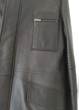 Італійська шкіряна куртка verri 50p.6 фото