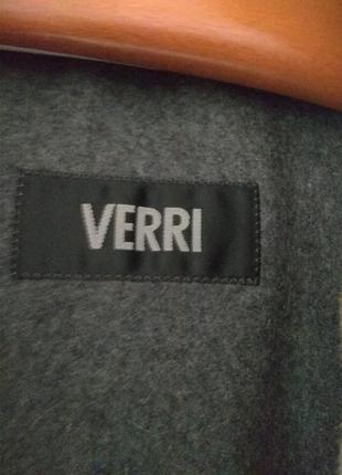 Італійська шкіряна куртка verri 50p.10 фото