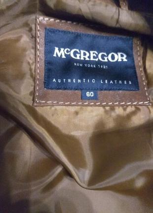 Mcgregor куртка-піджак з натуральної замші xxxl1 фото