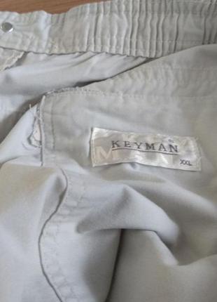 Нові якісні шорти keyman (canada) великий розмір колір4 фото