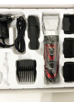 Продам машинку для стриження волосся gemei gm-550 з двома акумуля1 фото