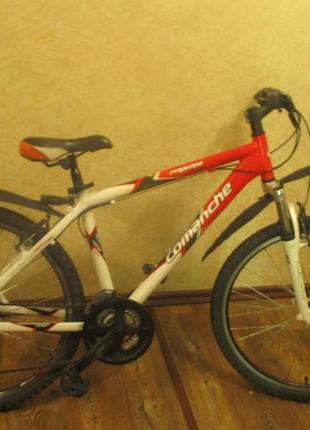 Велосипед comanche prairie comp 700s 17", червоний-білий