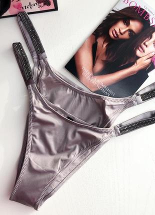 Трусики victoria's secret з камінням swarovski