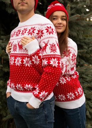 Новорічні светри для всієї родини