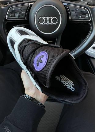 Чоловічі кросівки adidas originals niteball white black purple