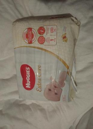 Підгузники huggies extra care 1